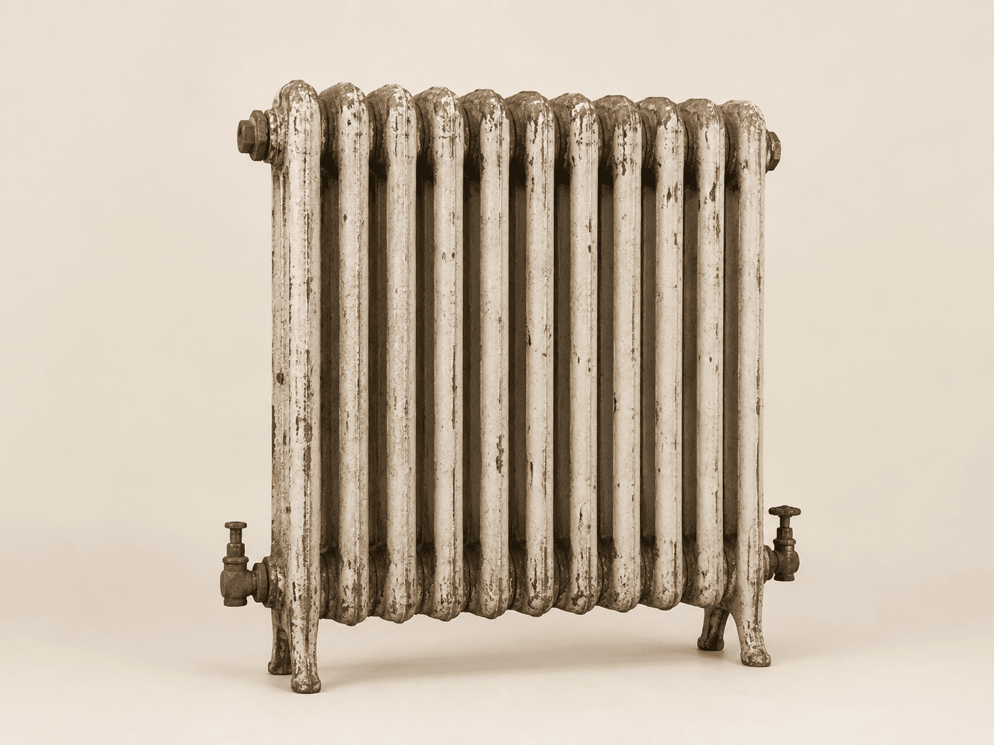 Radiateur en Fonte Rénové — Avant rénovation